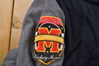 Vintage 1990s Mickey Mouse Graphic Wool Varsity Bomber Jacket