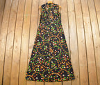 Vintage 1960s Sleeveless Flora Dress