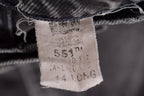 Vintage 1990s Levi's 551 Red Tab Jeans Size 32 x 31.5