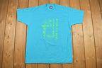 Vintage 1991 Graphic Cycling Bike a Thon T Shirt