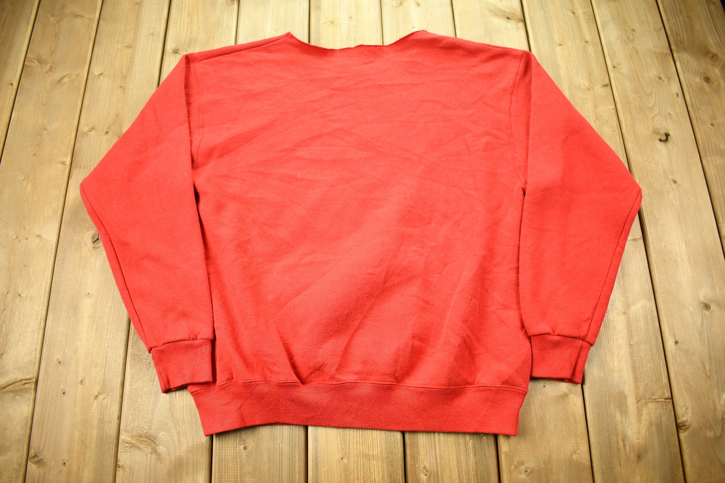 Vintage 1990s Ohio State University Buckeyes Collegiate Crewneck / Distressed / NCAA Sweatshirt / Sportswear / Americana / Buckeyes