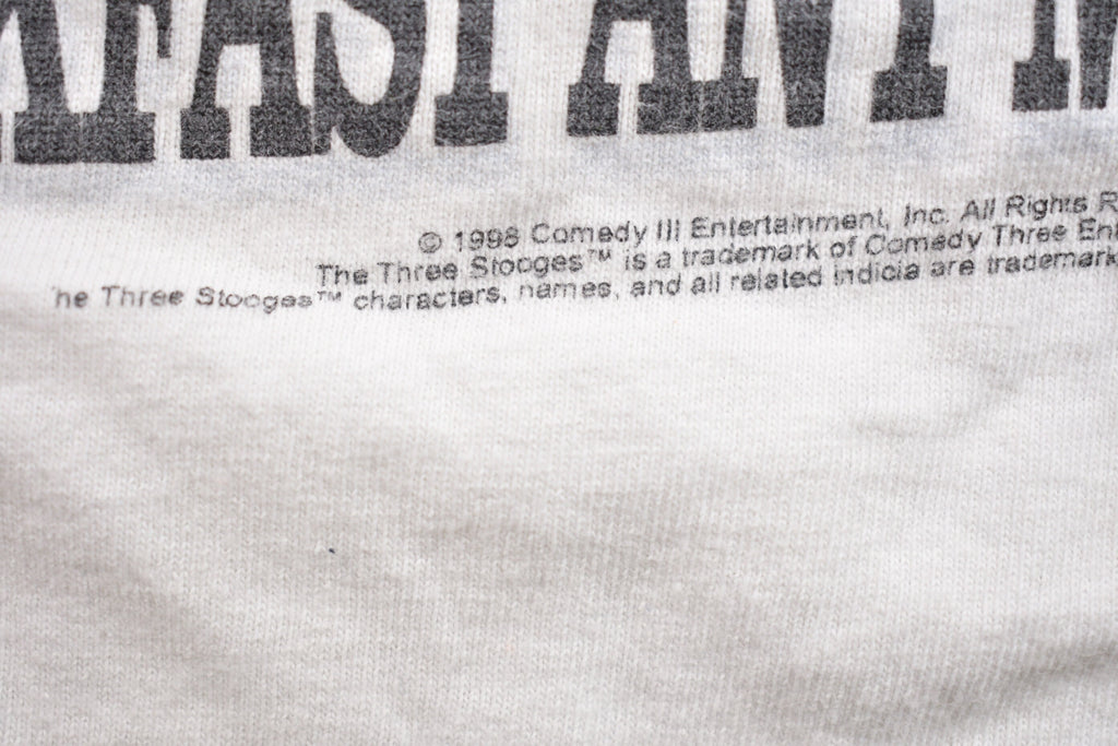 Vintage 1997 Beer for Breakfast Funny Graphic T Shirt