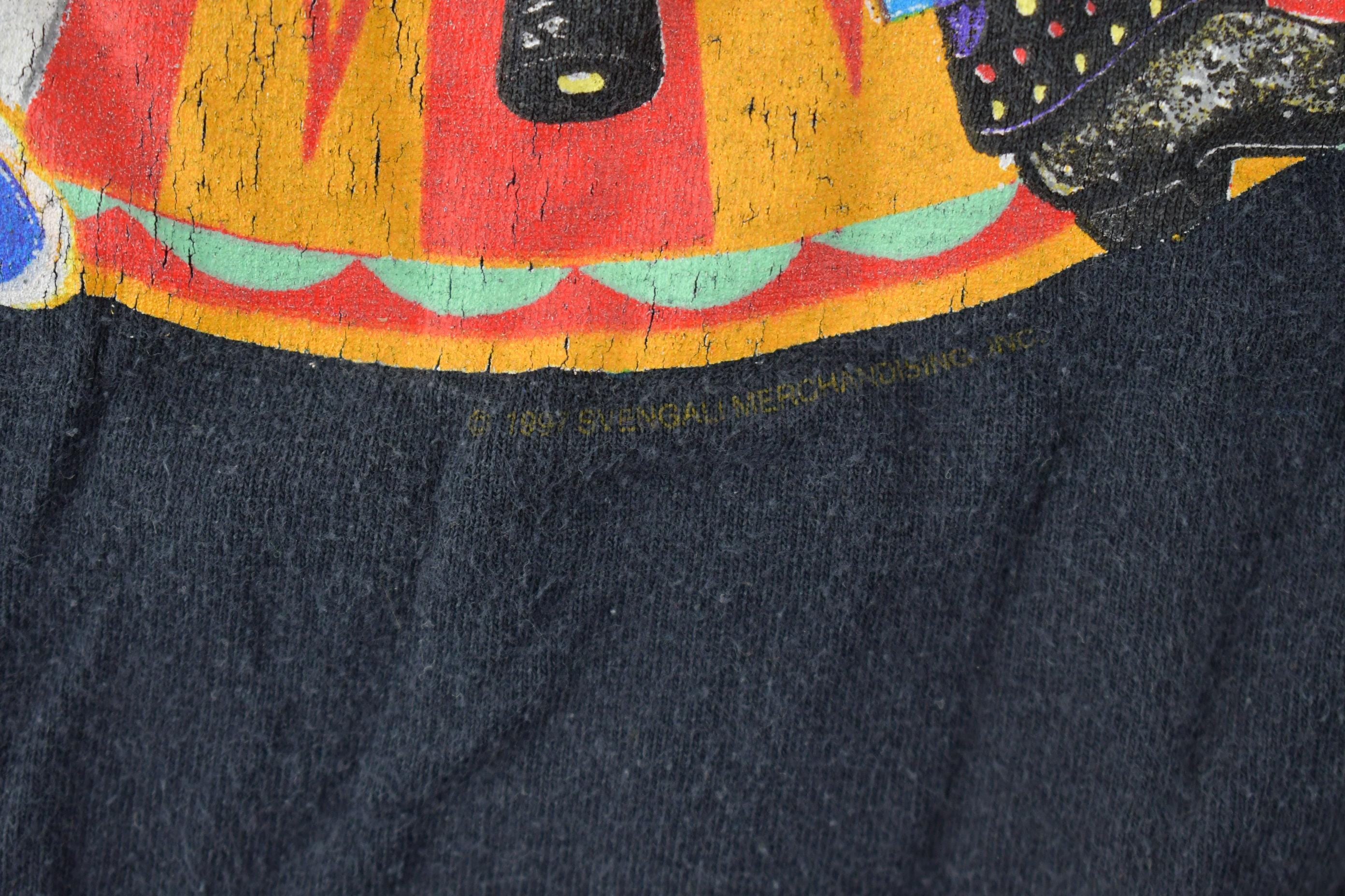 Vintage 1997 Aerosmith Nine Lives Long Sleeve Band T-Shirt