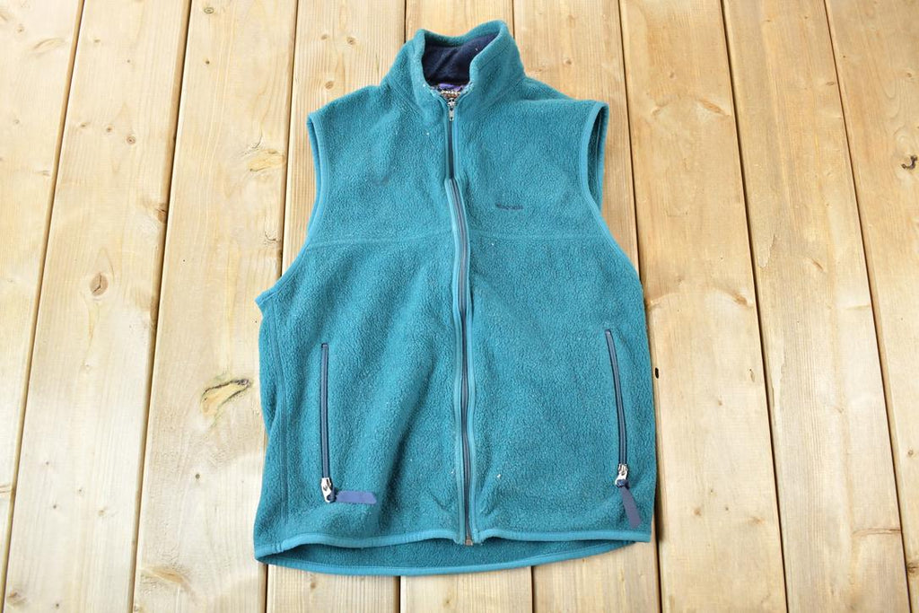 Vintage 1990s Patagonia Fleece Outdoorsman Sweater Vest