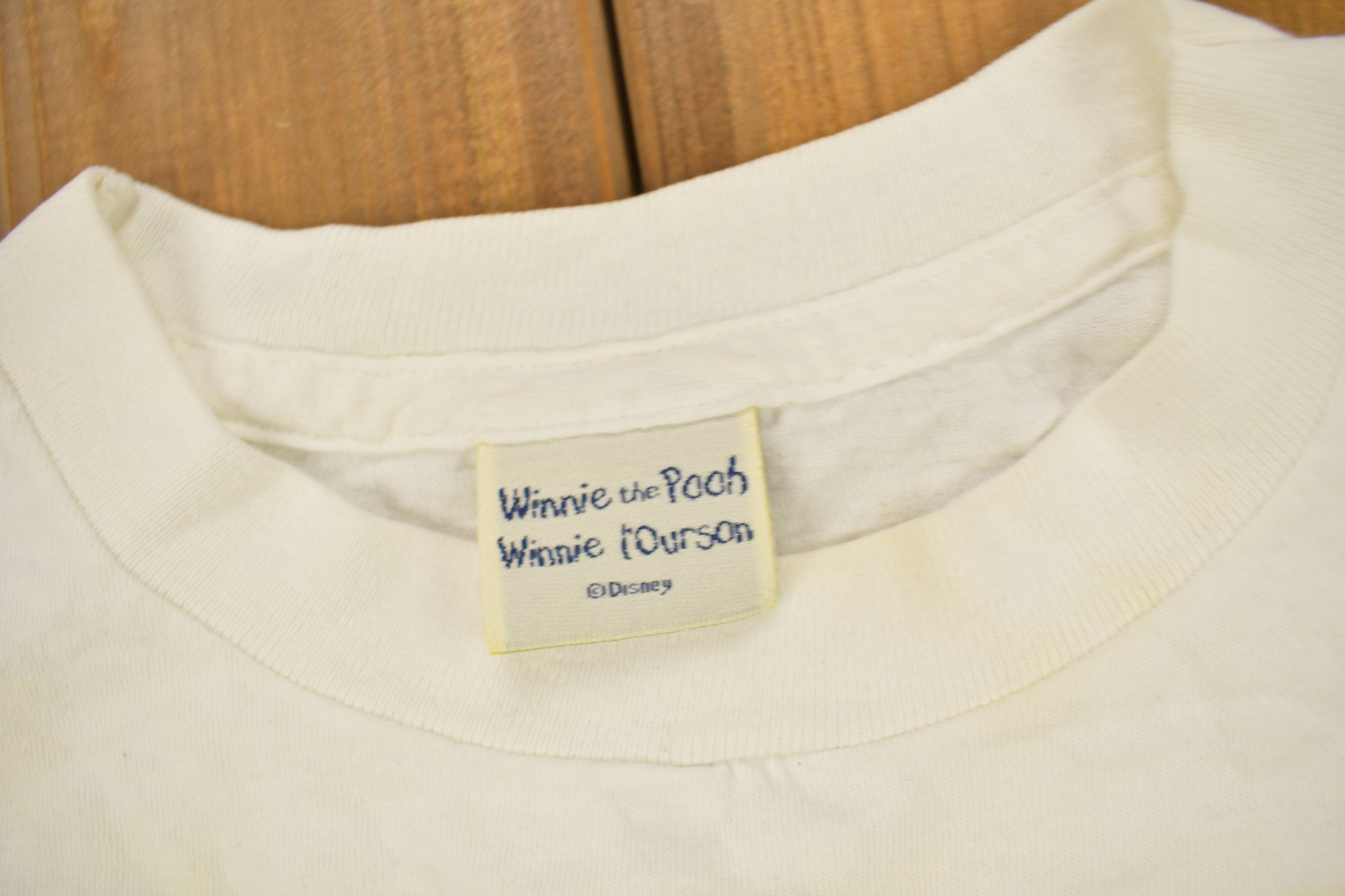 Vintage 1990s Winnie The Pooh Cartoon Promo T-Shirt