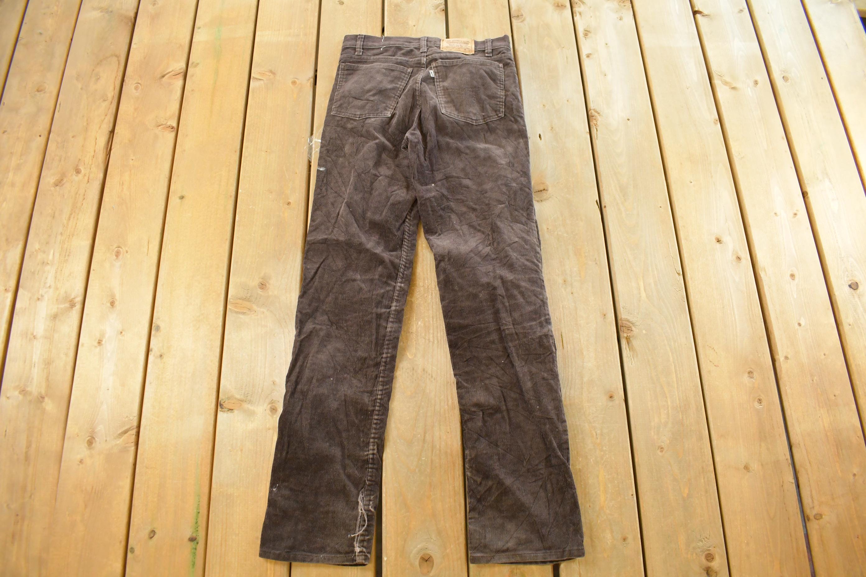 Vintage 1970s Levi's Corduroy Pants Women's 28 x 31