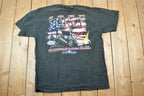 Vintage 1990s John Force NHRA Racing T-Shirt