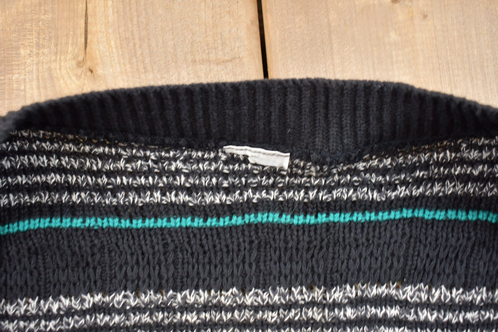 Vintage 1990s Striped Knitted Sweater