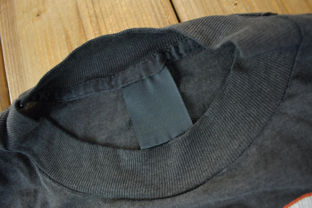 Vintage 1986 Harley Davidson Good guys Wear Black 3 Emblem T-Shirt