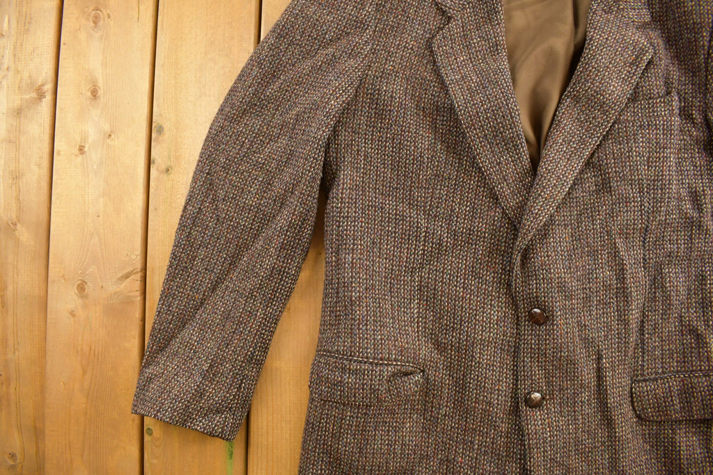 Vintage 1990s Wool Blazer Jacket