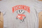 Vintage 1990s Wisconsin Badgers Graphic T Shirt