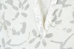 Women Vintage Vigoss Y2K Floral T-Shirt / Vigoss Grunge Skull Print / Contrast Stitch / Internet Famous Clothing / Over Dyed