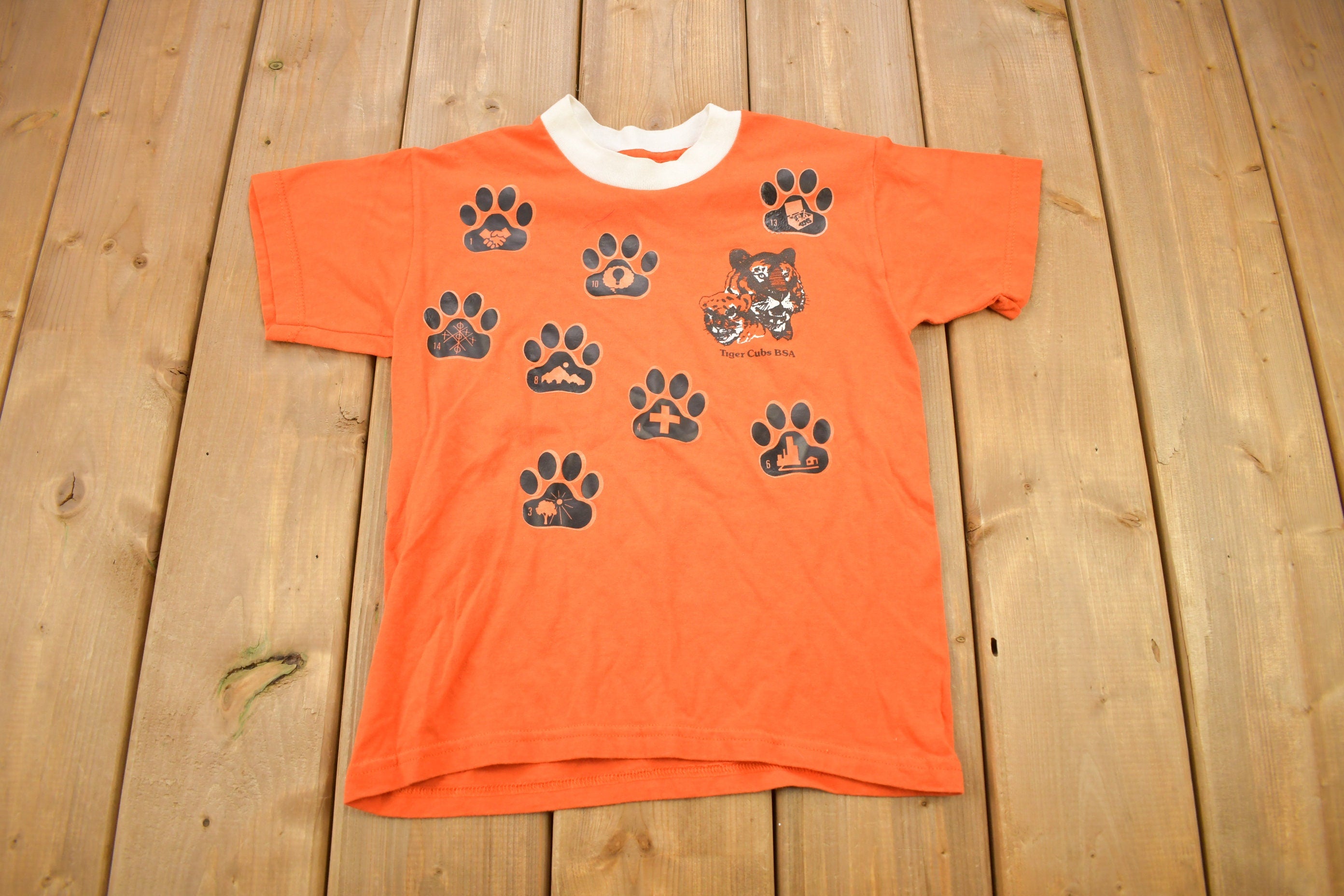 Vintage 1990s Tiger Cubs BSA T-Shirt