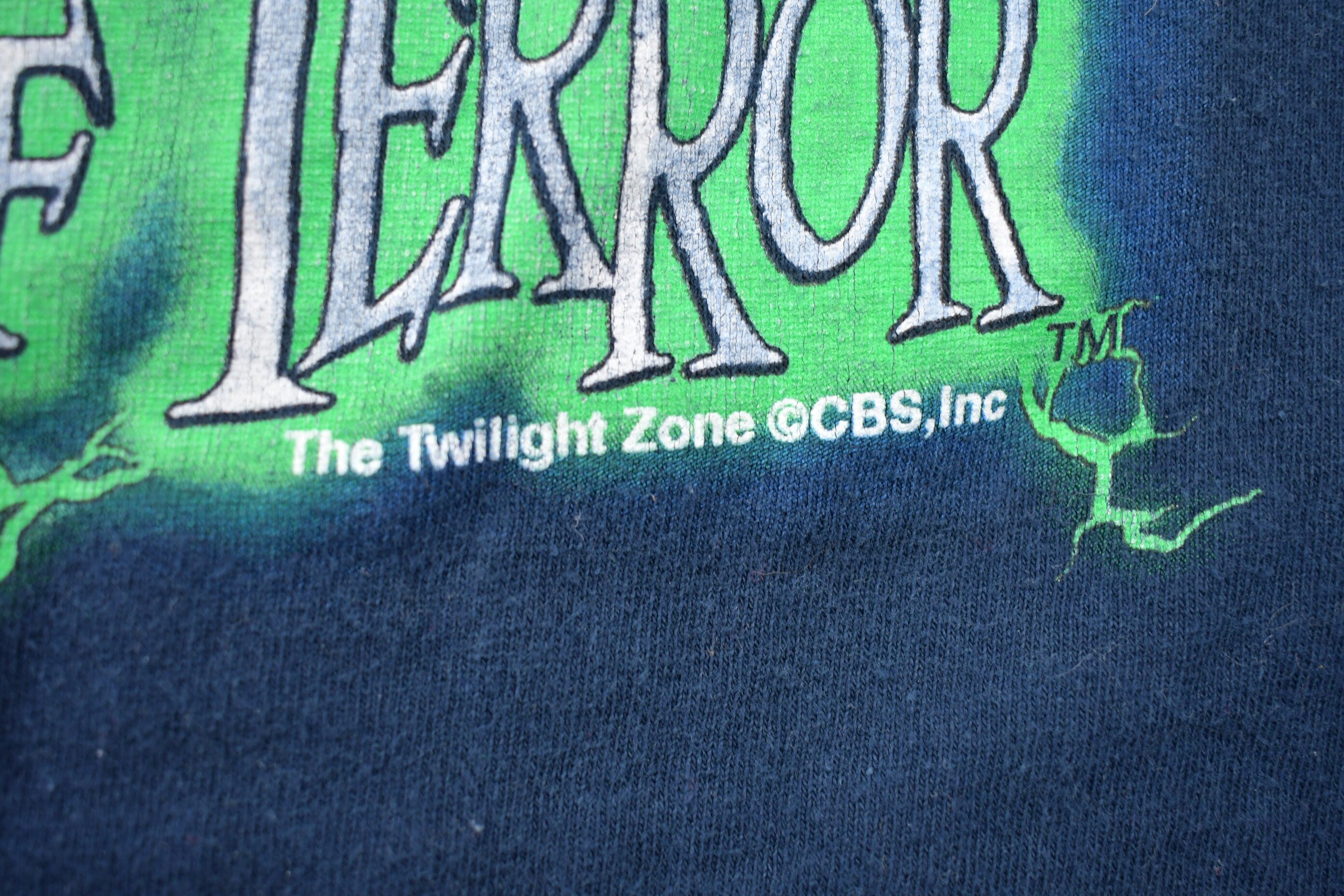Vintage 1990s Walt Disney World Tower Of Terror Graphic T-Shirt