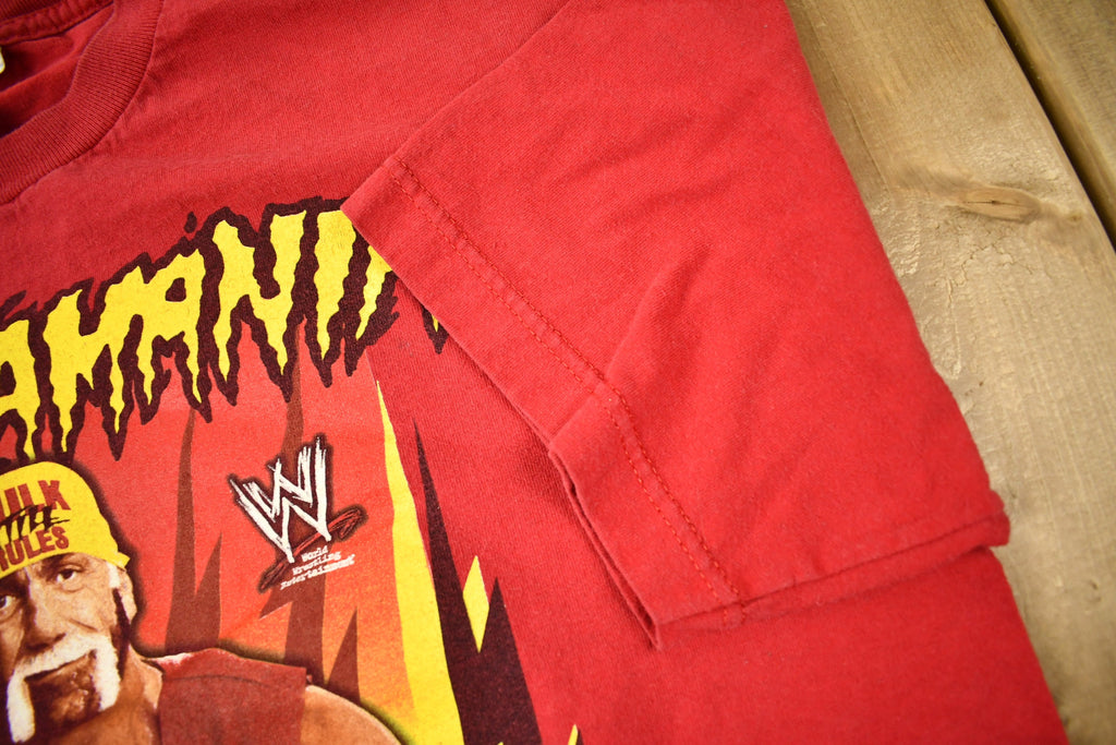 Vintage 2001 Hulkamania Hulk Hogan Graphic Wrestling T-shirt
