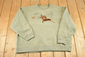 Vintage 1990s American Deer Souvenir Crewneck Sweatshirt Men's XL
