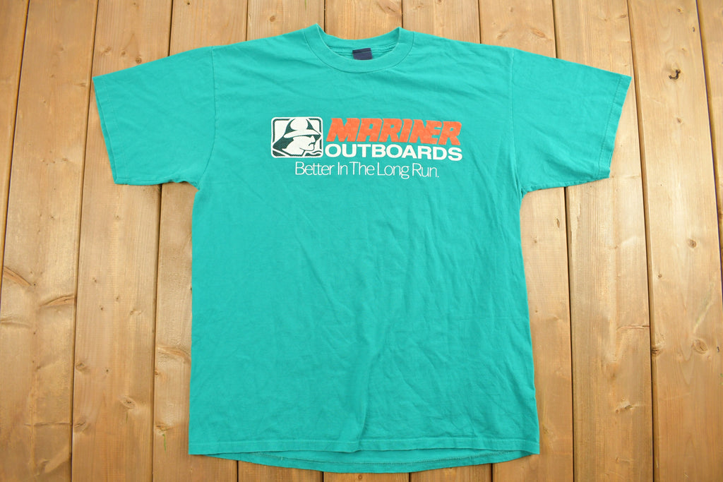 Vintage 1990s Mariner Outboards Graphic T-Shirt