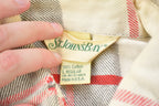 Vintage 1990s St John's Bay Plaid Flannel Button Up Shirt