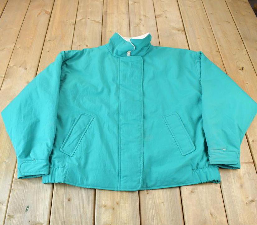 Vintage 1980s Womens Woolrich Windbreaker Jacket Made In USA