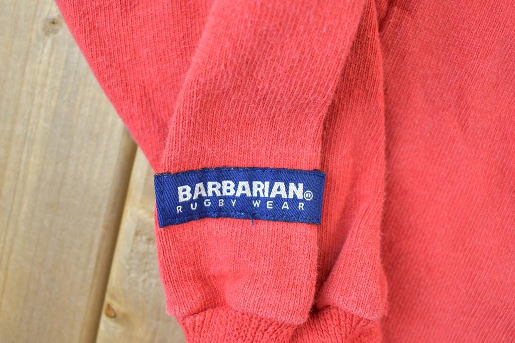 Vintage 1990s Sacred Heart Huskies Button Up Rugby Shirt