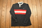 Vintage 1990s Polo Striped Long Sleeve Sweatshirt