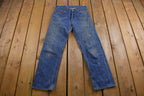 Vintage 1990s Levi's 501 Red Tab Jeans Size 28 x 27