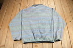 Vintage 1990s Ski Country Imports Quarter Zip Fleece Sweater