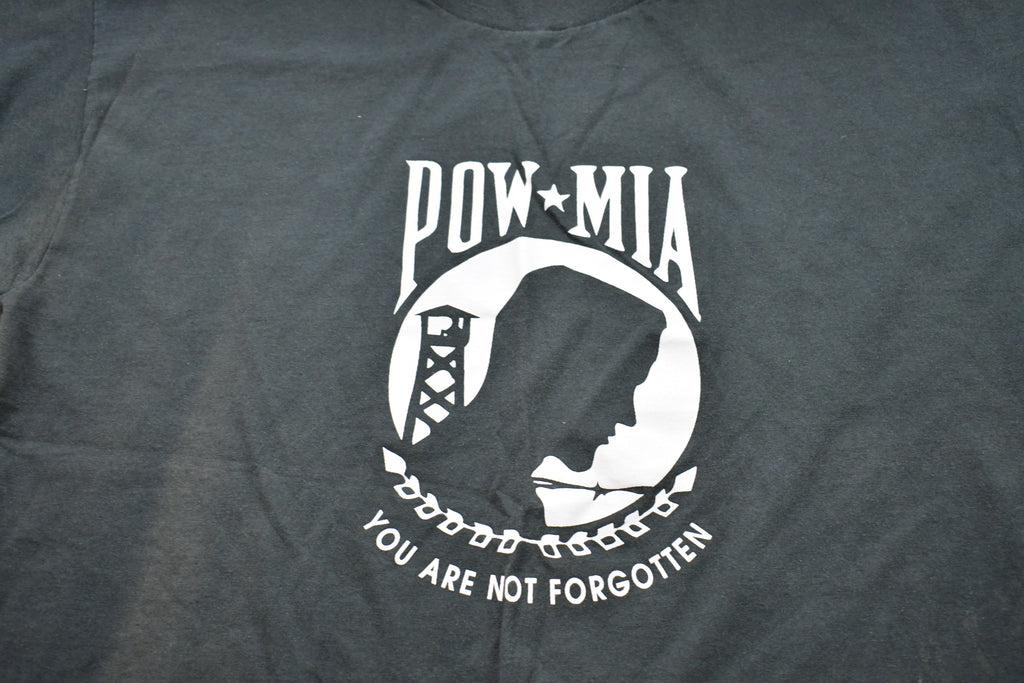 Vintage 1990s Pow Mia Graphic T-Shirt