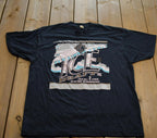 Vintage 1990s ICE Draft Beer Graphic T-Shirt
