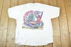 Vintage 2001 Michael Schumacher US Grand Prix Souvenir T-Shirt Mens XL