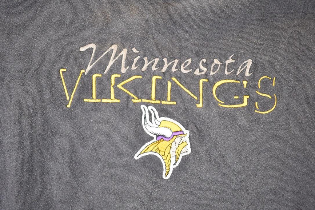 Vintage 1990s Minnesota Vikings Lee Sport NFL Crewneck Sweatshirt Men's M