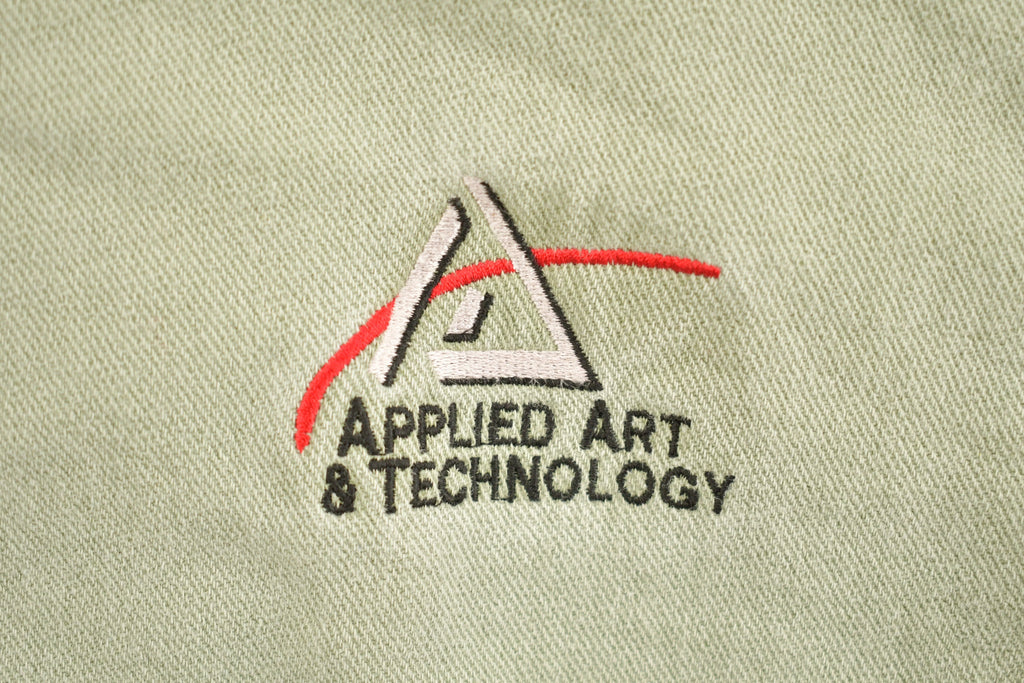 Vintage 1990s Applied Art & Technology Quarter Button Up Sweatshirt