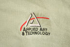 Vintage 1990s Applied Art & Technology Quarter Button Up Sweatshirt