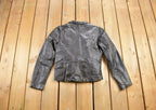 Vintage 1990s Leather Biker Jacket