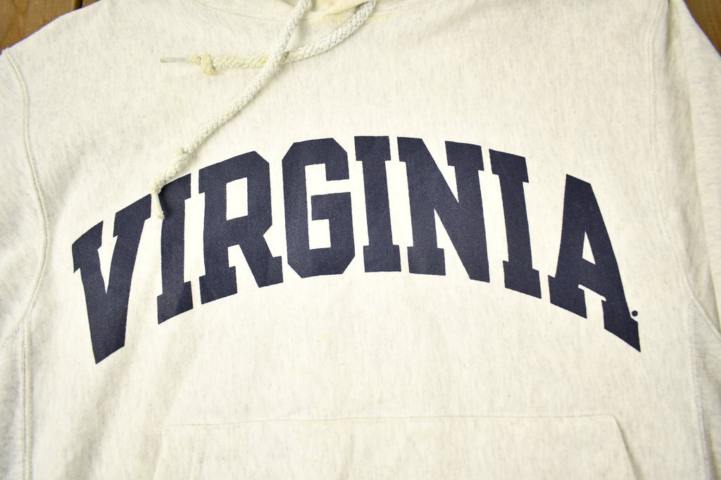 Vintage 1990s University of Virginia State Collegiate Champion Reverse Weave Hoodie