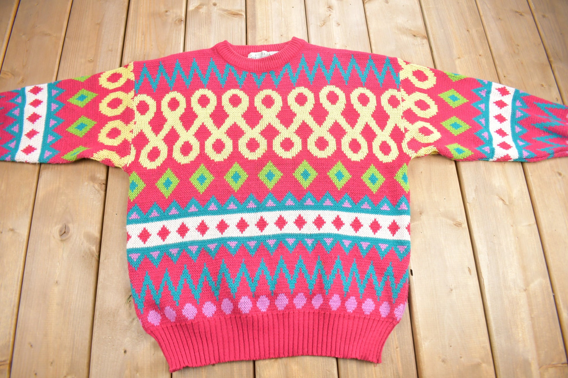 Vintage 1990s Chateau Knit Crewneck Sweater