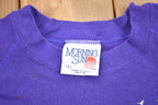 Vintage 1990s Morning Sun Floral Made In USA Crewneck