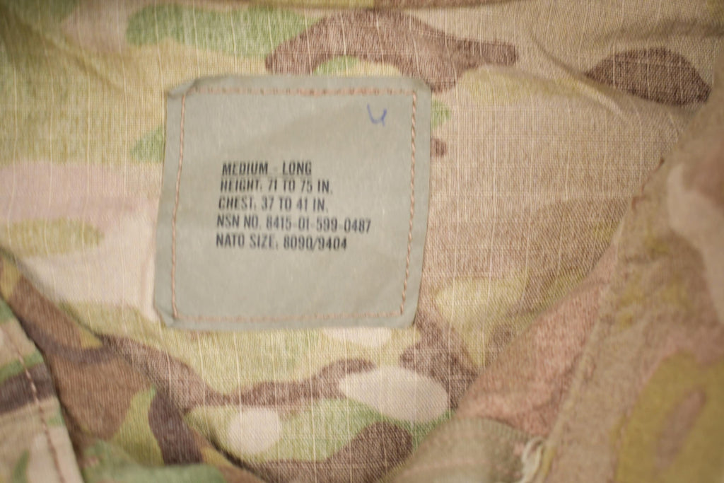 Vintage 2001 Military Camo Field Jacket