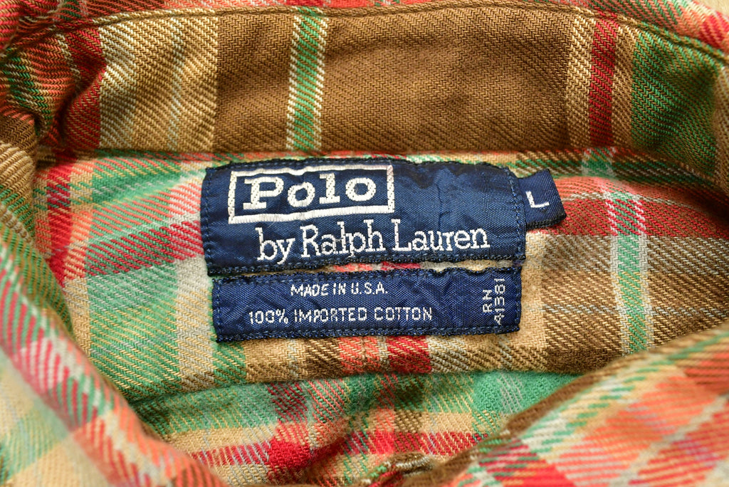 Vintage 1990s Polo Ralph Lauren Button Up Hunting Shirt