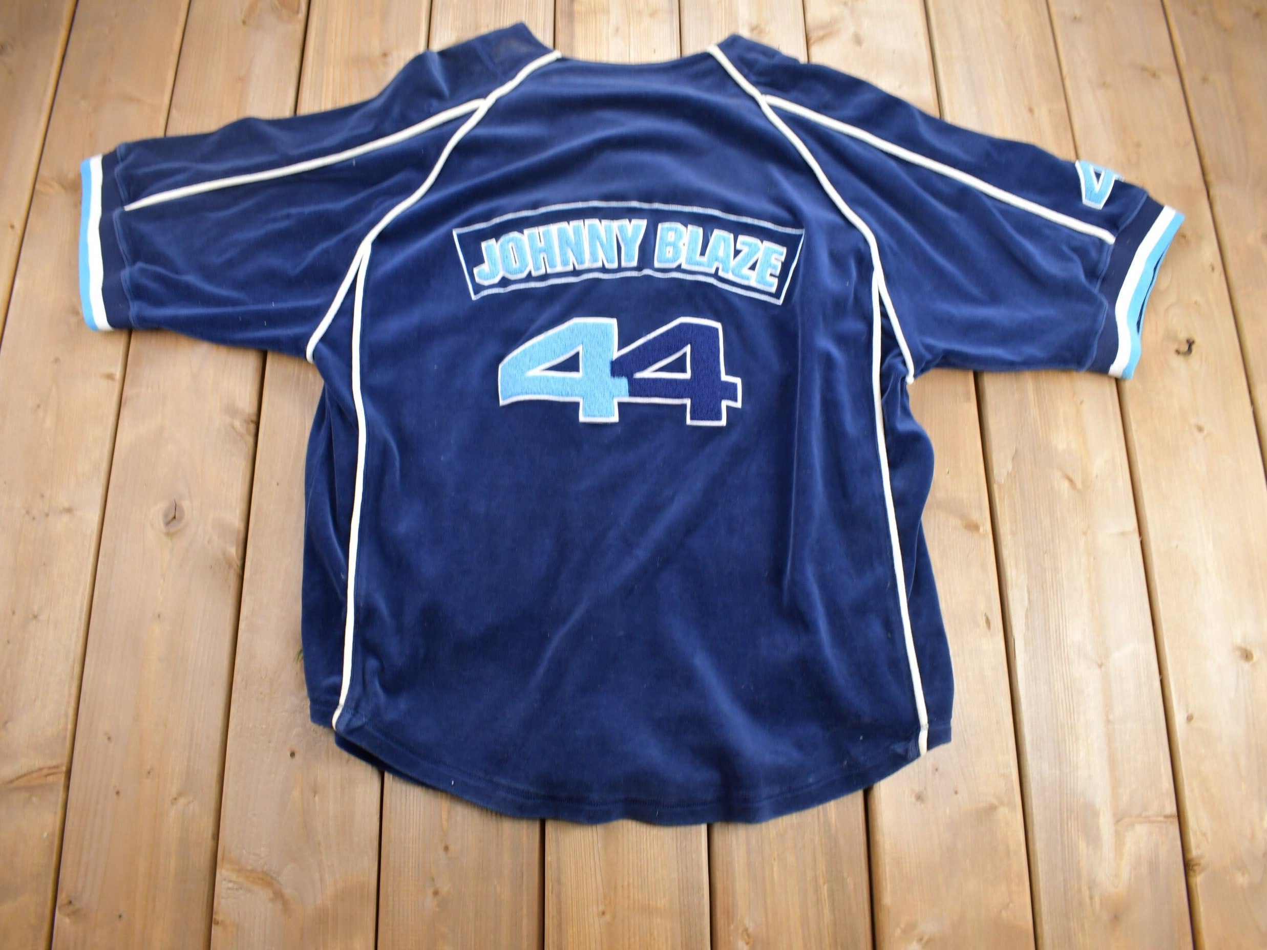Vintage 1990s Johnny Blaze Baseball Jersey