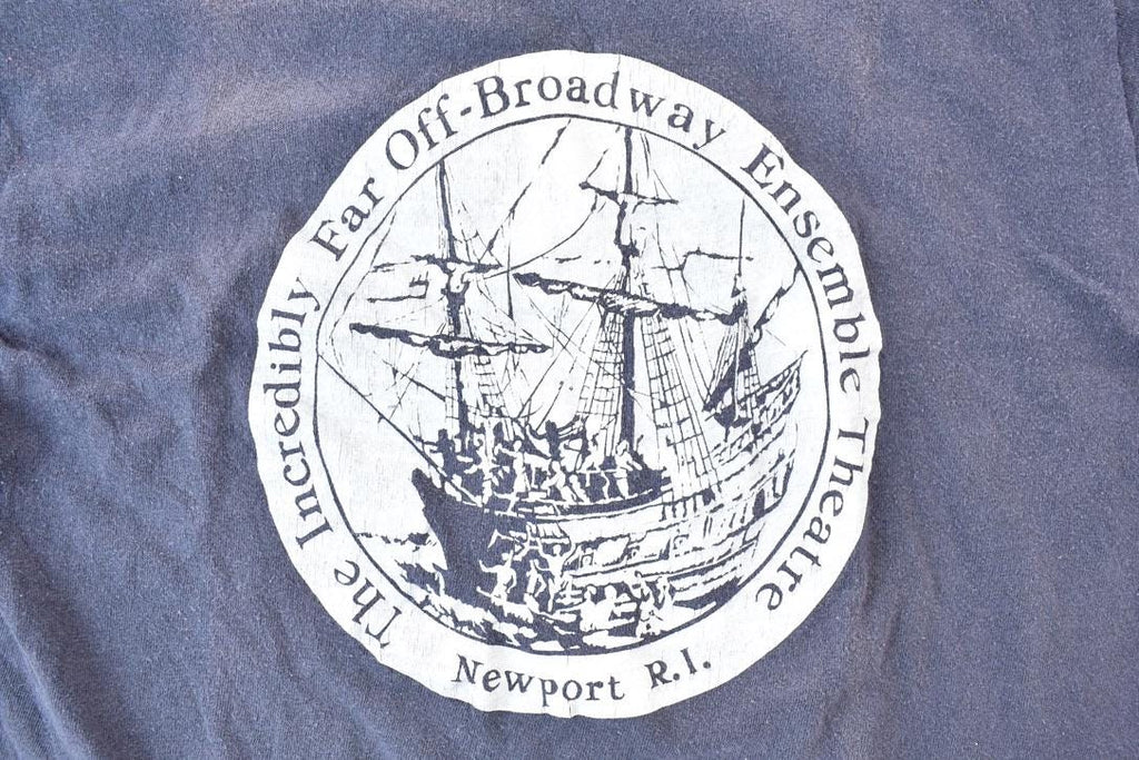 Vintage 1990s Ensemble Theatre Newport Rhode Island Souvenir T-Shirt