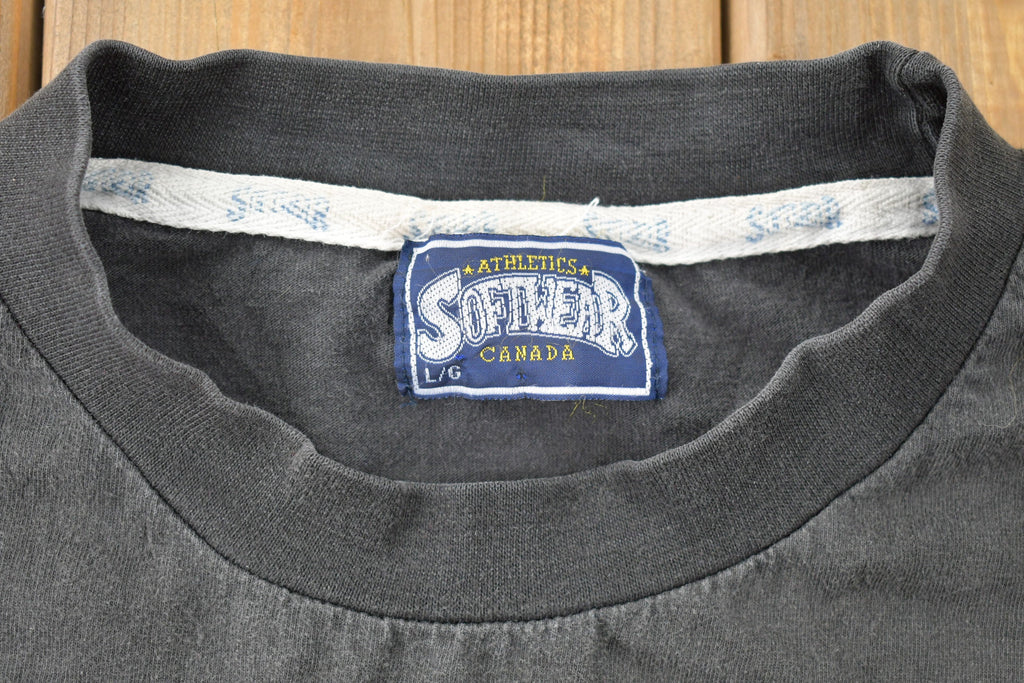 Vintage 1990s Toronto Argos Embroidered Graphic T-Shirt  CFL Tee  Americana  Sportswear  Athletic  Faded  Fan Gear  CFL  Football
