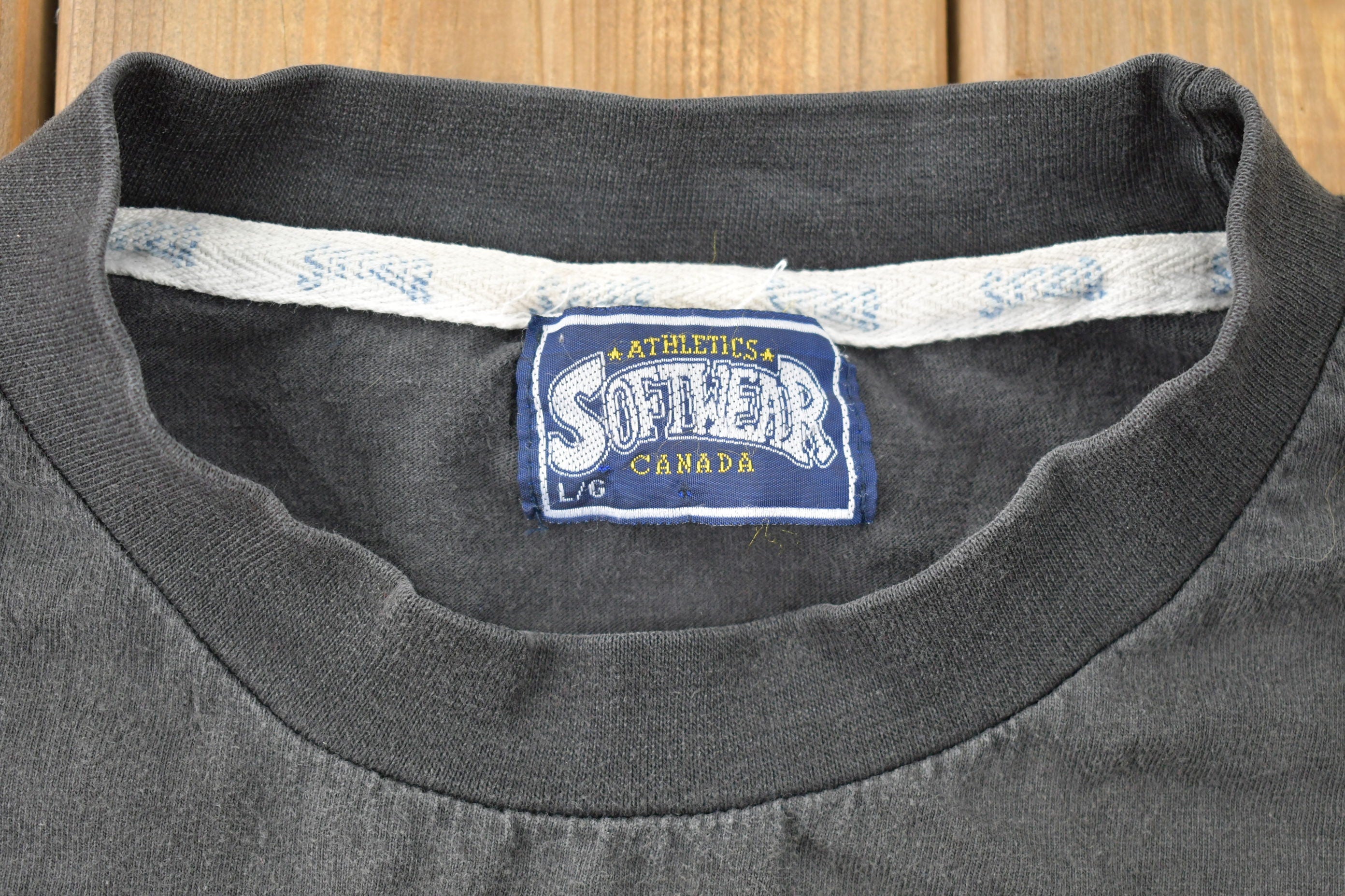 Vintage 1990s Toronto Argos Embroidered Graphic T-Shirt  CFL Tee  Americana  Sportswear  Athletic  Faded  Fan Gear  CFL  Football