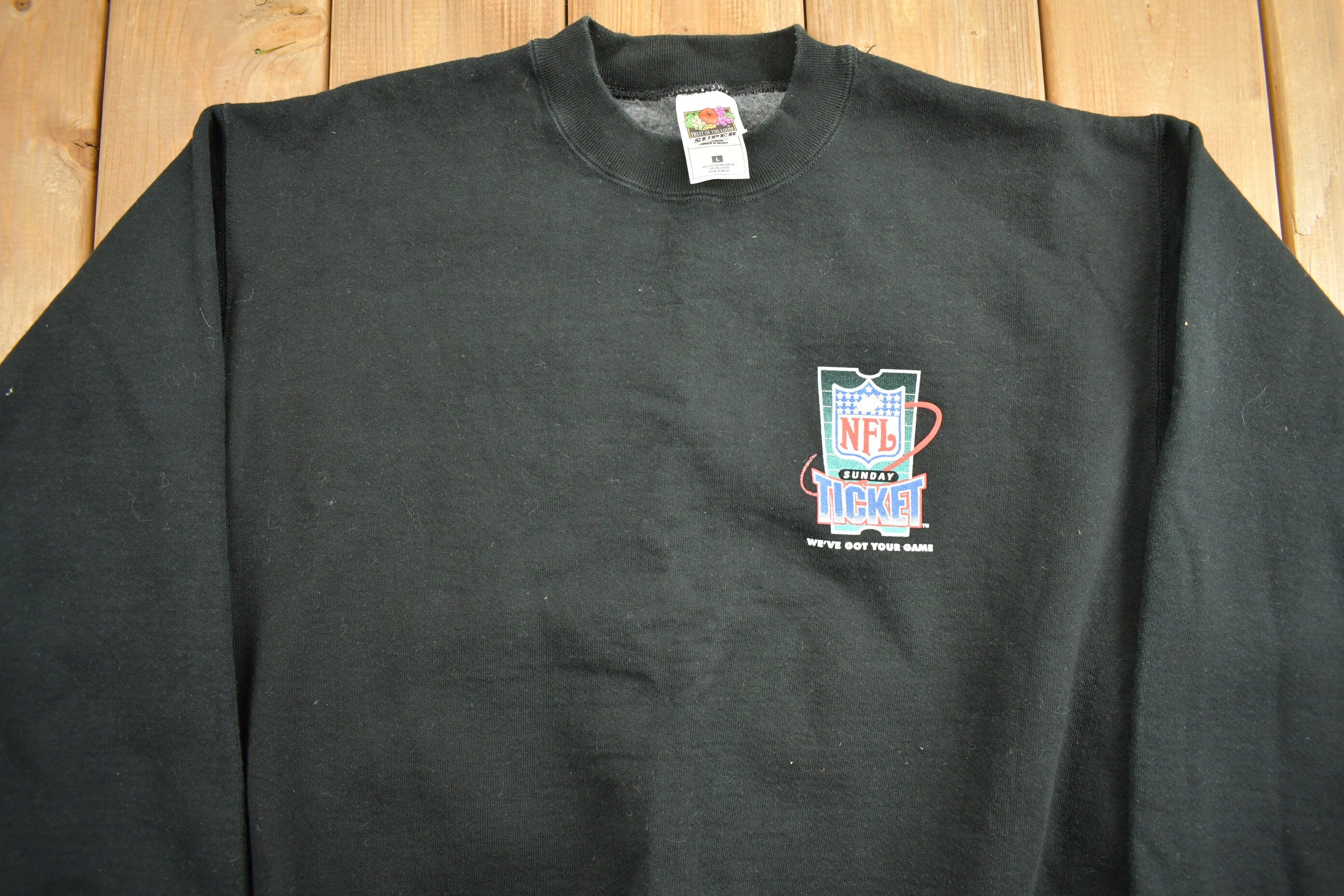 Vintage 1990s NFL Sunday Ticket Crewneck Sweatshirt