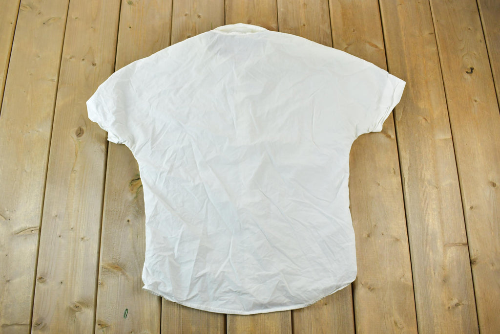 Vintage 1990s Gap Linen Boating Button Up Shirt