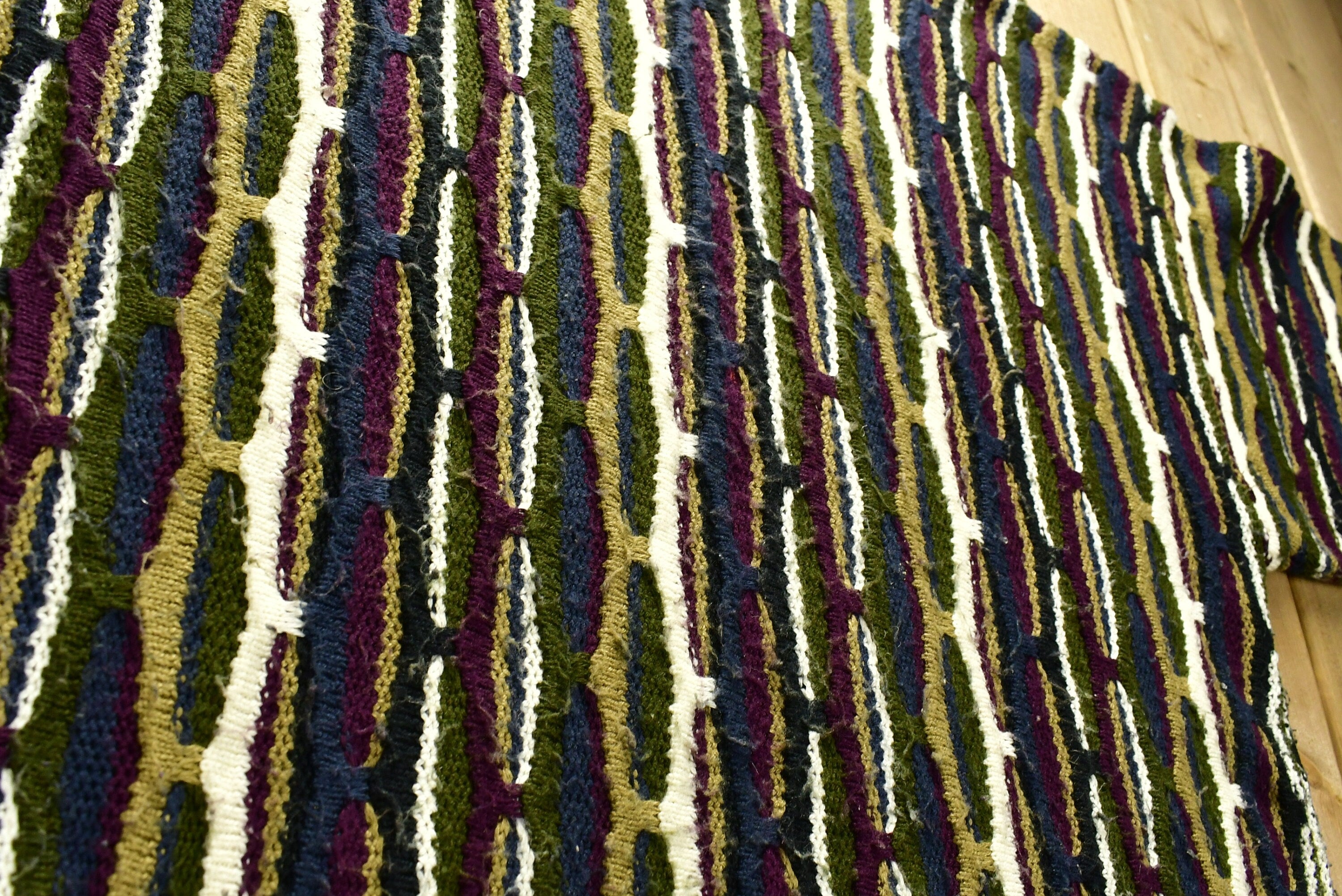 Vintage 1990s Protege 3D Cable Knit Sweater