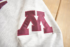 Vintage 1990s Minnesota University Embroidered Crewneck Made In USA