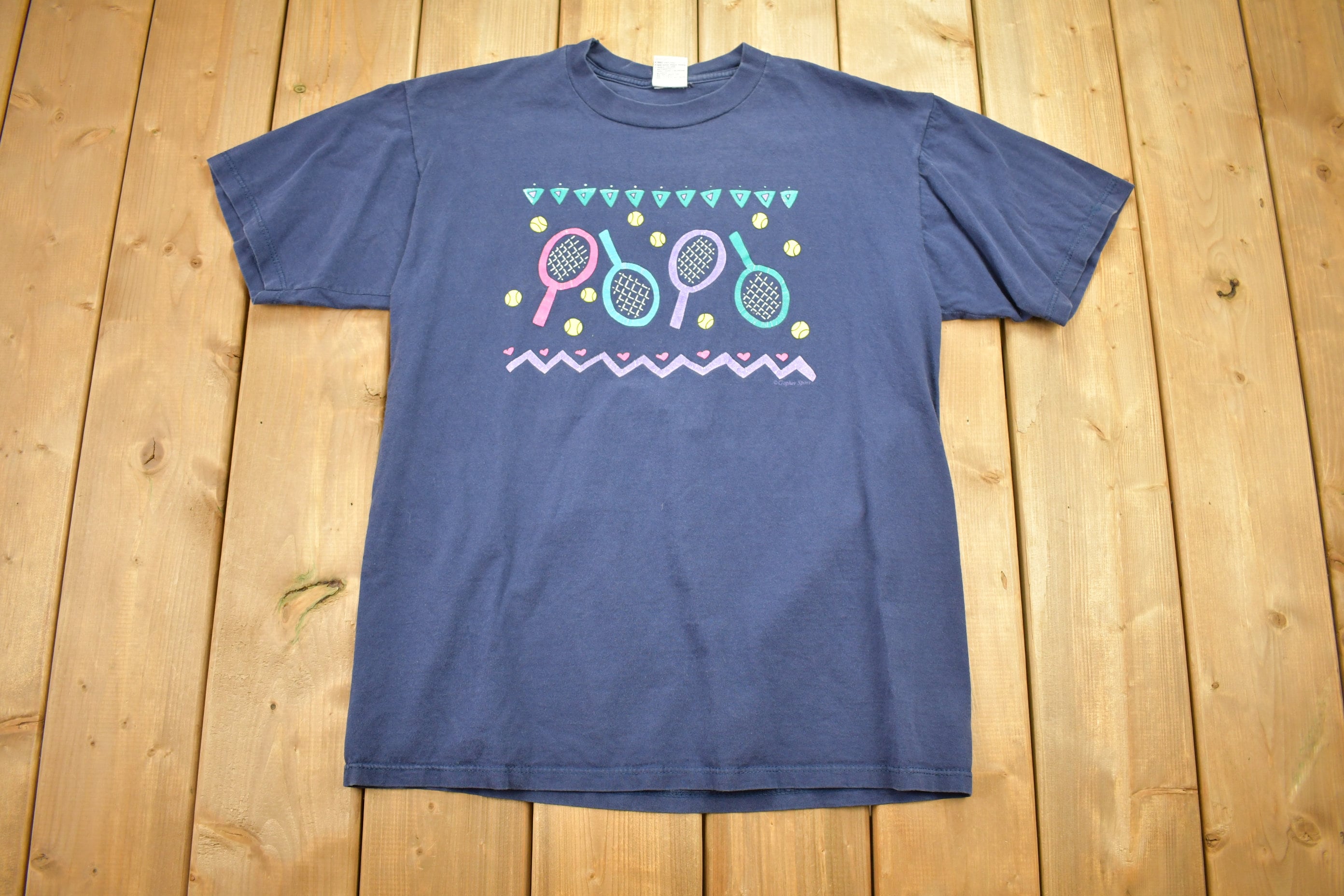 Vintage 1990s Gopher Sport Tennis T-Shirt