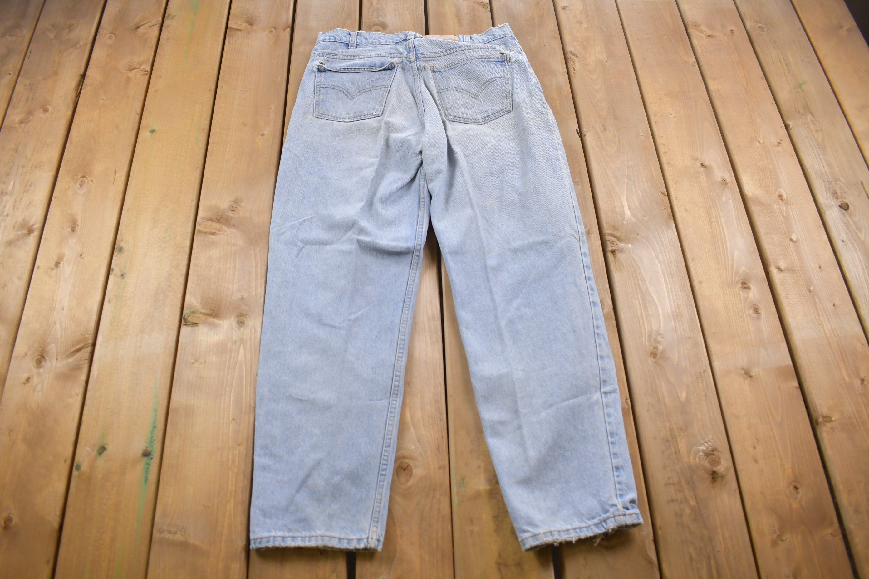 Vintage Levi's 634 Orange Tab Jeans Size 32 x 29