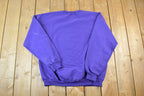 Vintage 1990s Lady Snowman Outdoorsman Crewneck Sweatshirt
